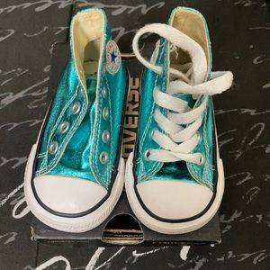 Baby Metallic Converse Sneakers